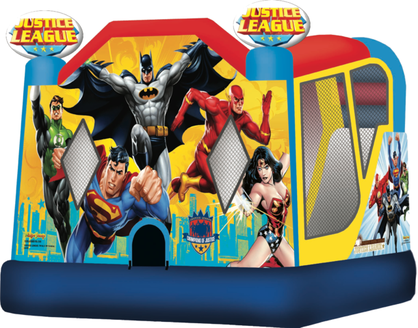 Justice League Superhero Inflatable Bounce