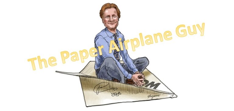 Paper Airplane Guy