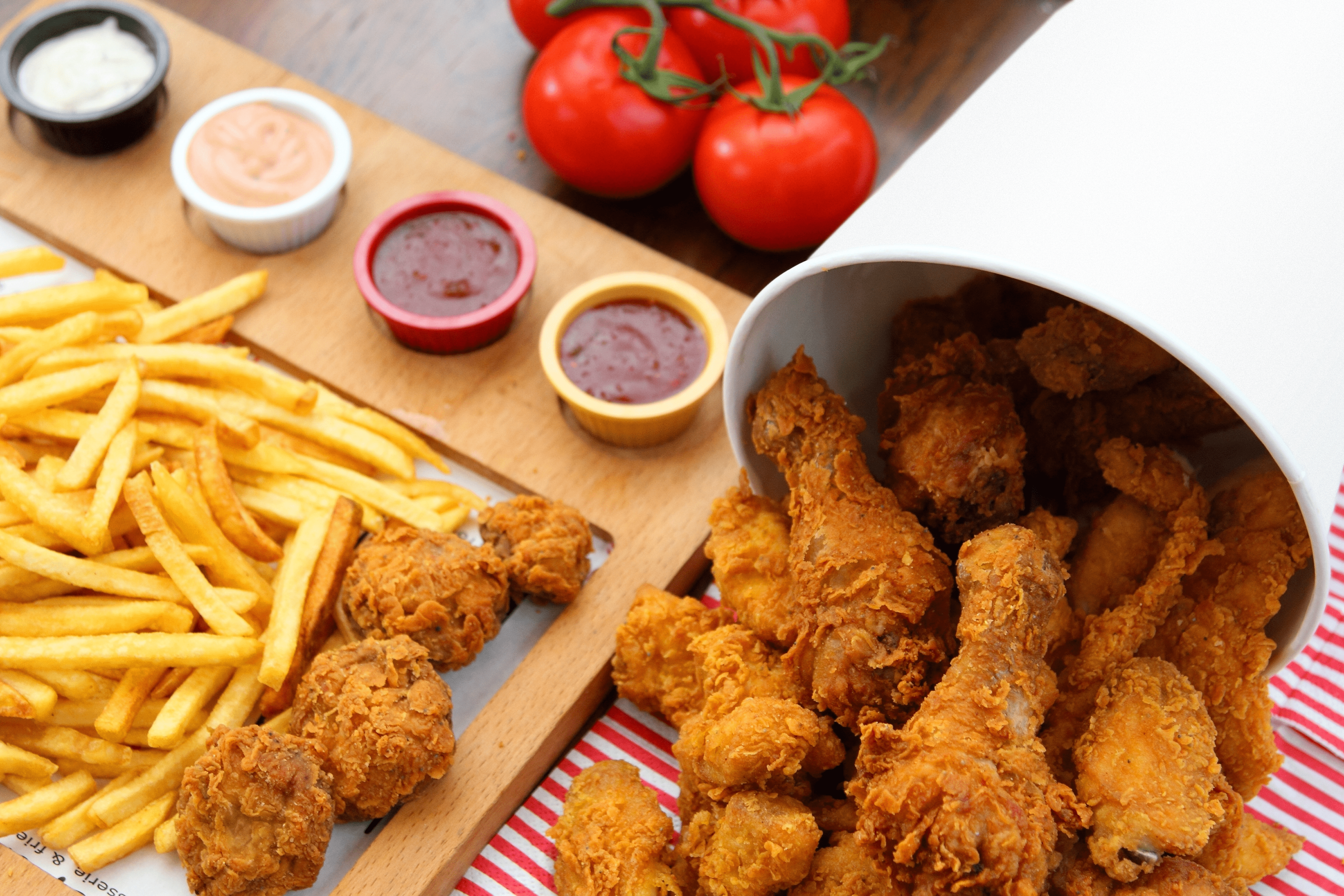 Chicken Bucket with Fries