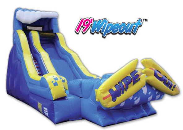 Wipeout Water Slide